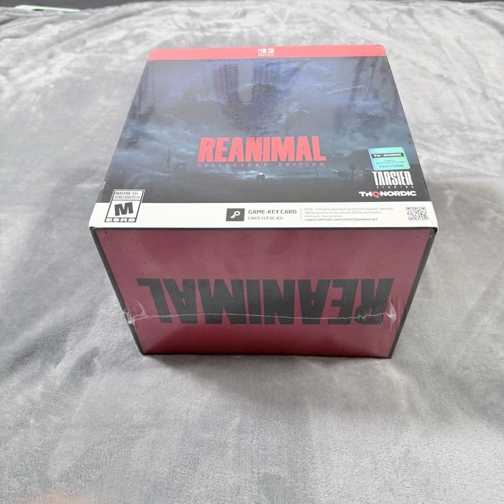 REANIMAL Collectors Edition Nintendo Switch 2 Tarsier Limited 1591/5000 Horror